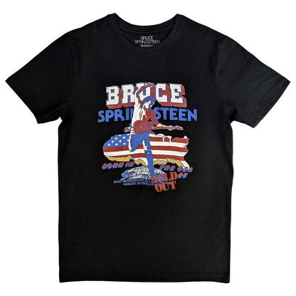 BRUCE SPRINGSTEEN ブルーススプリングスティーン (11月 映画公開 記念 ) - Born In The USA '85 / バックプリントあり / Tシャツ / メンズ 【公式 / オフィシャル】