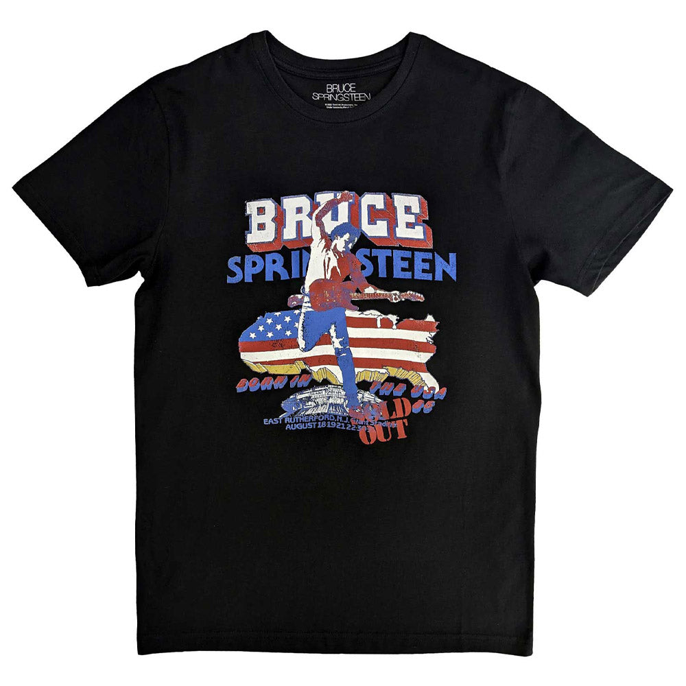 BRUCE SPRINGSTEEN ブルーススプリングスティーン - Born In The USA '85 / バックプリントあり / Tシャツ / メンズ 【公式 / オフィシャル】