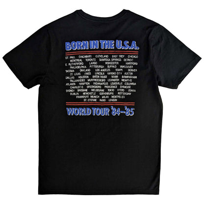 BRUCE SPRINGSTEEN ブルーススプリングスティーン (11月 映画公開 記念 ) - Born In The USA '85 / バックプリントあり / Tシャツ / メンズ 【公式 / オフィシャル】