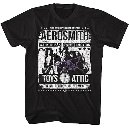 AEROSMITH エアロスミス (結成 55周年 ) - Aero Poster / Tシャツ / メンズ 【公式 / オフィシャル】