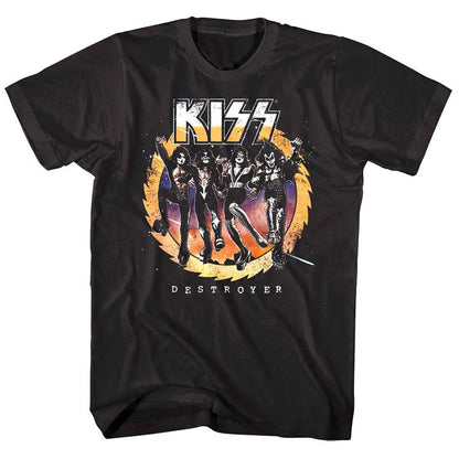 KISS (Ace Frehley Tribute) - DESTROYER ALBUM / Back Print / Men's T-Shirt