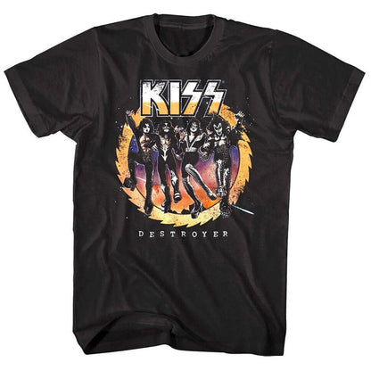 KISS キッス (エース・フレーリー 追悼 ) - DESTROYER ALBUM / バックプリントあり / Tシャツ / メンズ - PGS