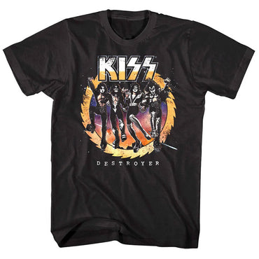 KISS キッス - DESTROYER ALBUM / バックプリントあり / Tシャツ / メンズ 【公式 / オフィシャル】