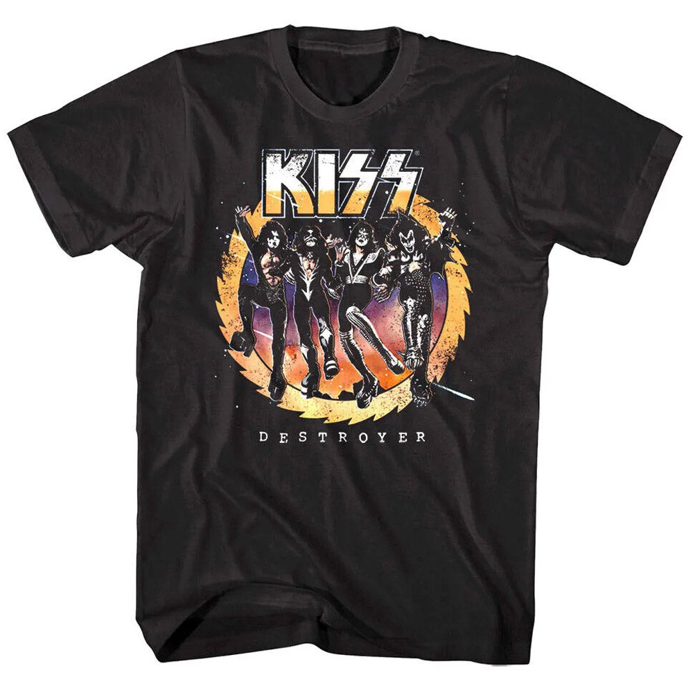 KISS キッス - DESTROYER ALBUM / バックプリントあり / Tシャツ / メンズ 【公式 / オフィシャル】