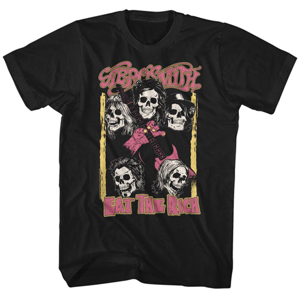 AEROSMITH エアロスミス (結成 55周年 ) - SKULLS RECOLOR / Tシャツ / メンズ 【公式 / オフィシャル】