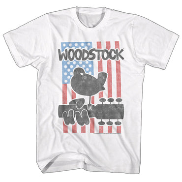 WOODSTOCK ウッドストック (映画公開 55周年 ) - FLOWER FLAG / Tシャツ / メンズ