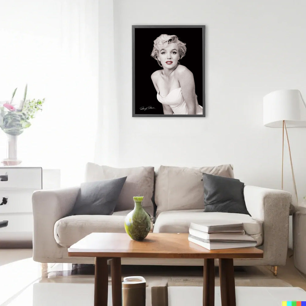 MARILYN MONROE - Red Lips / Mini / Poster