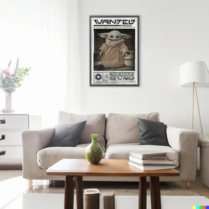 THE MANDALORIAN スターウォーズ - Wanted The Child / ポスター