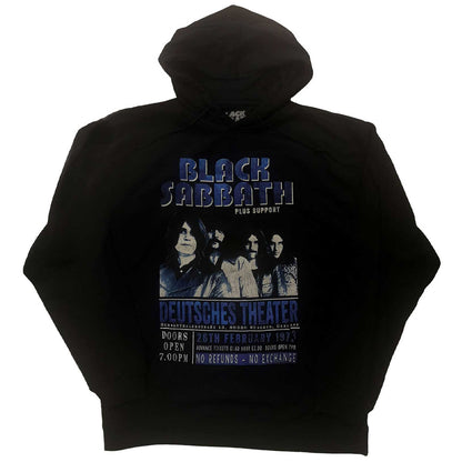 BLACK SABBATH ブラックサバス (OZZY OSBOURNE 追悼 ) - Deutsches '73 / ECO-Pullover Hoodie / パーカー・スウェット / メンズ 【公式 / オフィシャル】