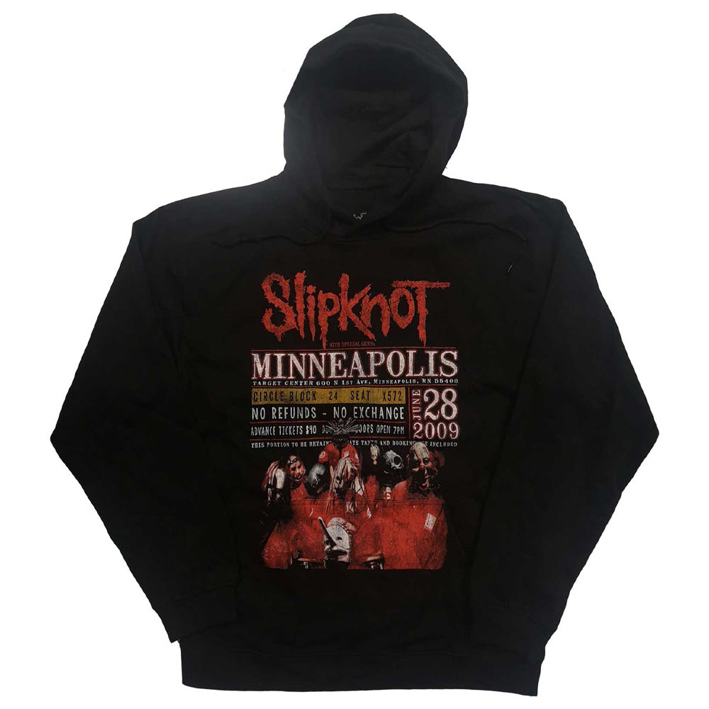 SLIPKNOT スリップノット (結成 30周年 ) - Minneapolis '09 / バックプリントあり / ECO-Pullover Hoodie / パーカー・スウェット / メンズ