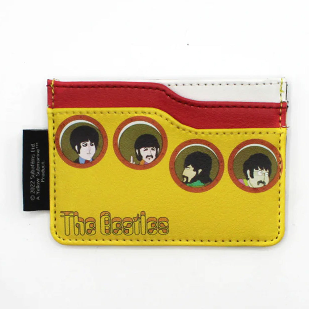 THE BEATLES ビートルズ (結成 65周年 ) - Yellow Submarine Cardholder / Disaster(U.K.ブランド) / カードケース 【公式 / オフィシャル】