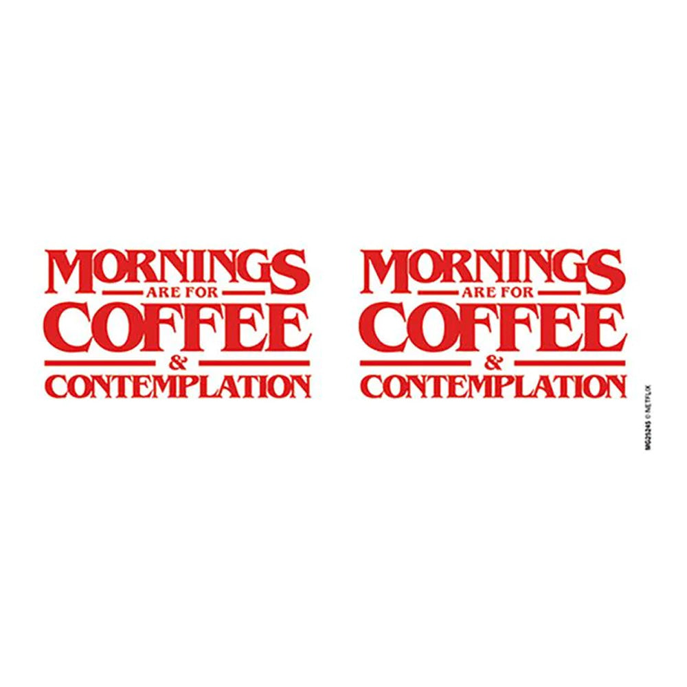 STRANGER THINGS ストレンジャー・シングス (シーズン5 2025年配信決定 ) - Coffee and Contemplation / マグカップ 【公式 / オフィシャル】