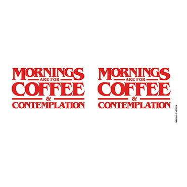STRANGER THINGS ストレンジャー・シングス (シーズン5 2025年配信決定 ) - Coffee and Contemplation / マグカップ 【公式 / オフィシャル】