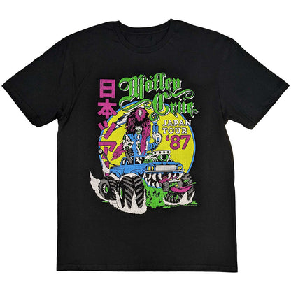 MOTLEY CRUE モトリークルー (来日 40周年 ) - Girls Girls Girls Japanese Tour '87 / Tシャツ / メンズ 【公式 / オフィシャル】