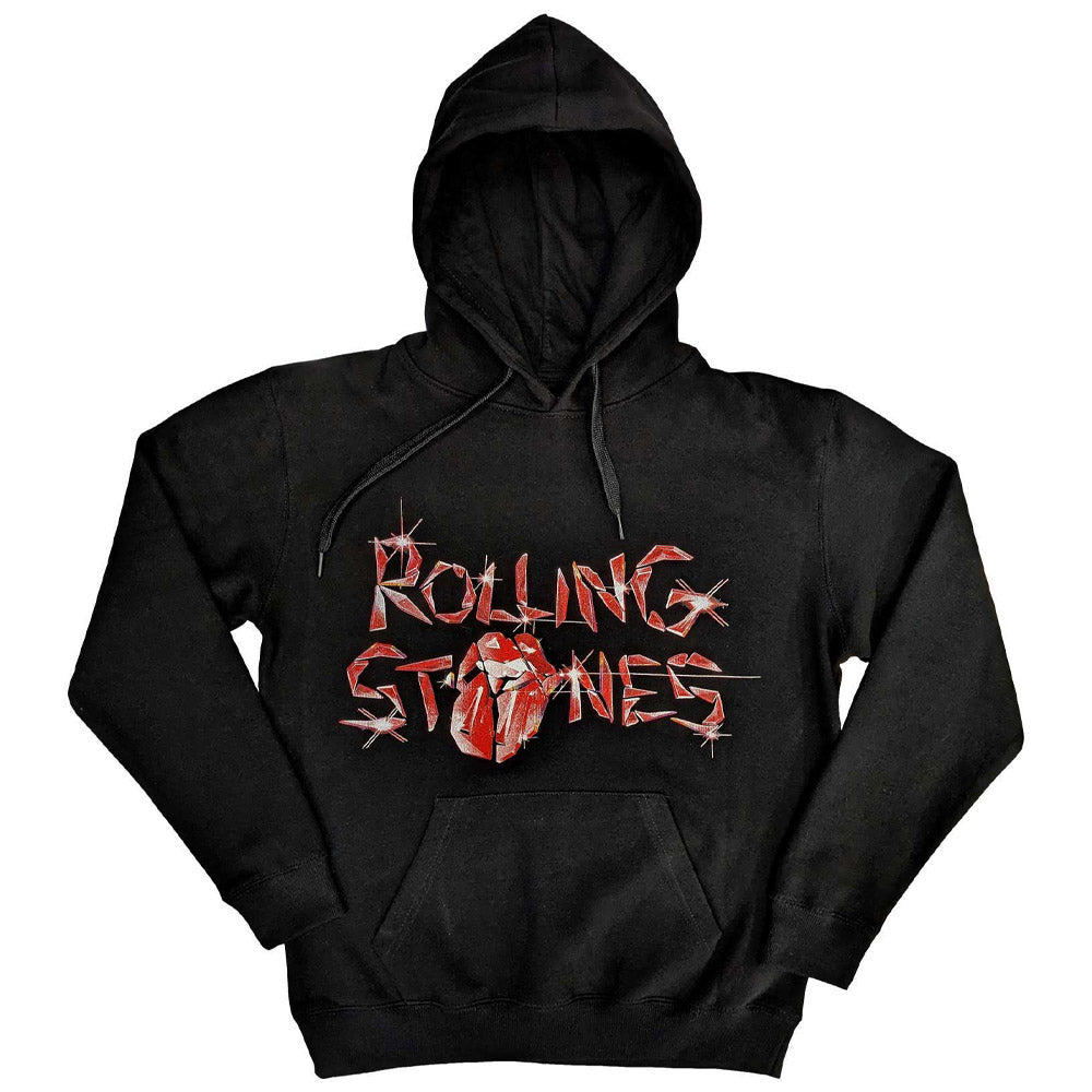 ROLLING STONES ローリングストーンズ - Hackney Diamonds Glass Logo / バックプリントあり / パーカー・スウェット / メンズ 【公式 / オフィシャル】