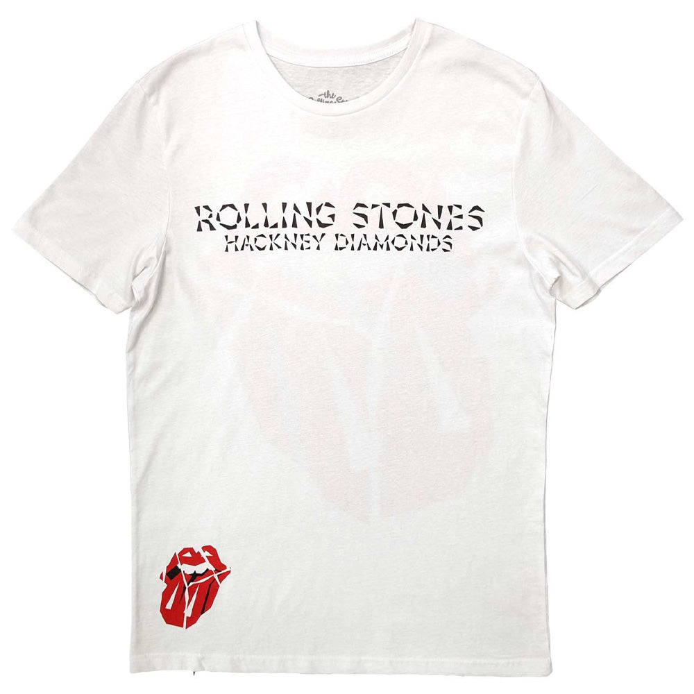 ROLLING STONES ローリングストーンズ - Hackney Diamonds Lick / バックプリントあり / Tシャツ / メンズ 【公式 / オフィシャル】