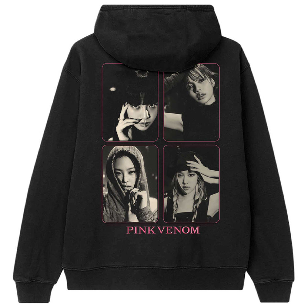 
                  
                    BLACKPINK Blackpink - Pink Venom Group Photo / Back Print / Hoodie / Sweatshirt / Men's
                  
                