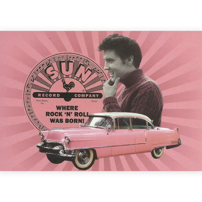 ELVIS PRESLEY エルヴィスプレスリー (生誕 90周年 ) - Elvis Pink / ポストカード・レター 【公式 / オフィシャル】