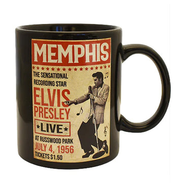 ELVIS PRESLEY エルヴィスプレスリー (生誕 90周年 ) - Memphis Poster / マグカップ