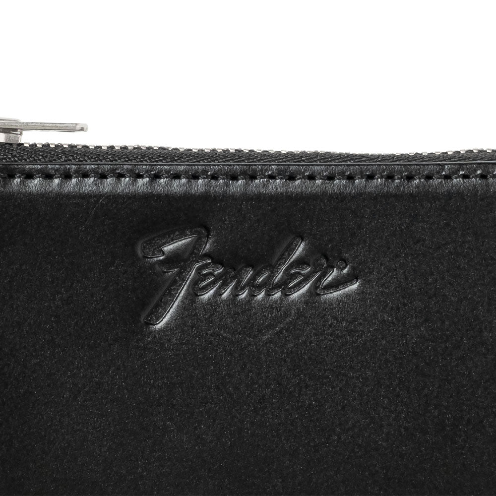 FENDER - Coin Case / Black / Guitar Pick &amp; Wallet Cord Included / Wallet
