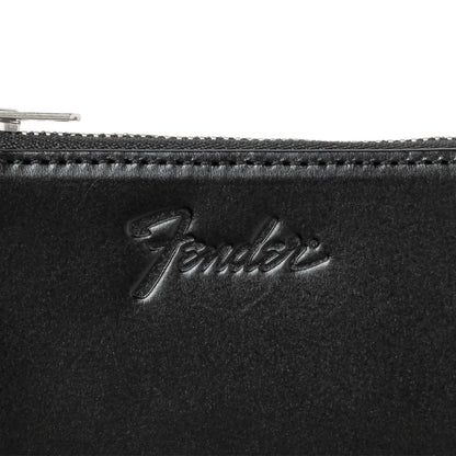 FENDER フェンダー (設立 80周年 ) - コインケース / Black / ギターピック＆ウォレットコード付き / 財布 【公式 / オフィシャル】
