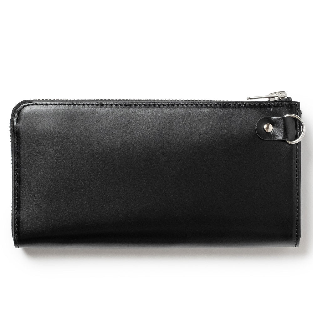 FENDER (80th Anniversary) - Long Wallet with L-shaped Zipper / Black / Guitar Pick &amp; Wallet Cord Included / Wallet