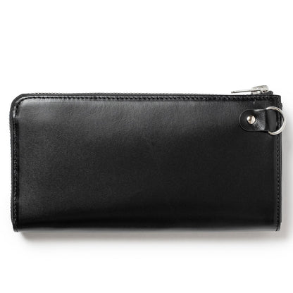 FENDER (80th Anniversary) - Long Wallet with L-shaped Zipper / Black / Guitar Pick &amp; Wallet Cord Included / Wallet