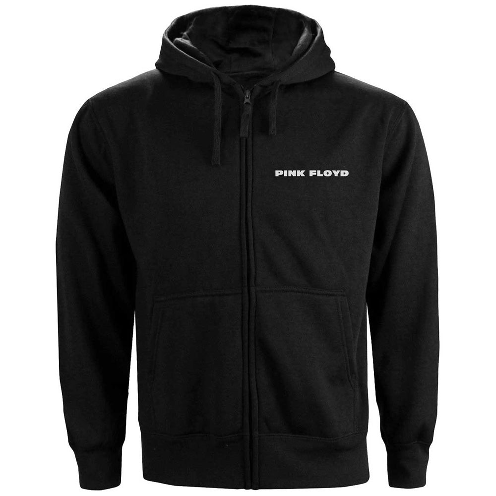 PINK FLOYD Pink Floyd (60th Anniversary) - Circle Logo / Back Print / Zip / Hoodie / Sweatshirt / Women's