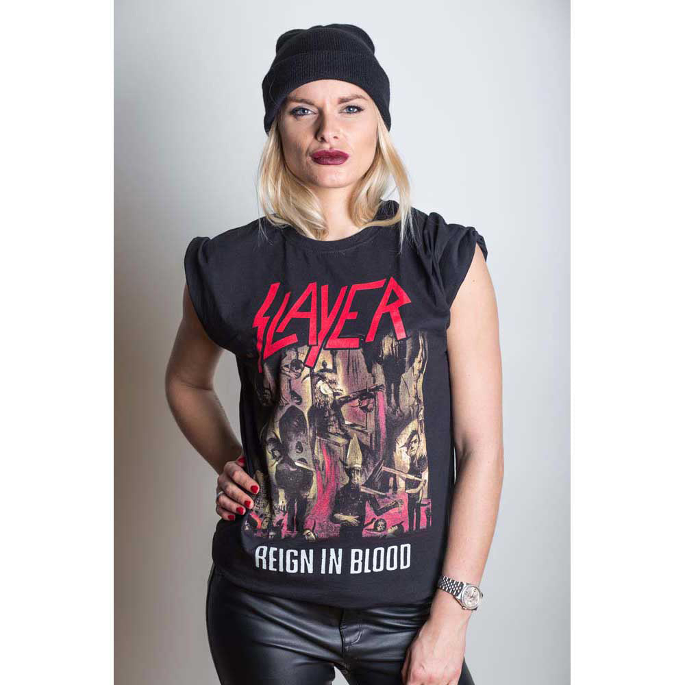 SLAYER スレイヤー (来日 35周年 ) - Reign in Blood / Tシャツ / メンズ