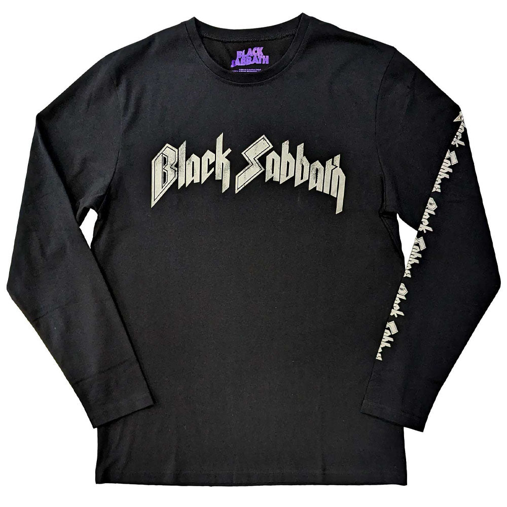 BLACK SABBATH ブラックサバス (OZZY OSBOURNE 追悼 ) - The End Mushroom Cloud / バックプリントあり / 長袖 / Sleeve Print / Tシャツ / メンズ 【公式 / オフィシャル】
