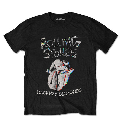 ROLLING STONES ローリングストーンズ (来日 35周年 記念 ) - Hackney Diamonds Faded Logo / Tシャツ / メンズ 【公式 / オフィシャル】