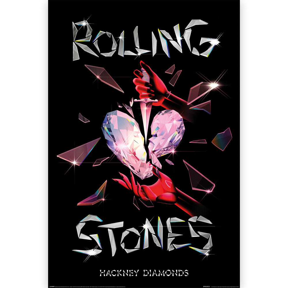 ROLLING STONES ローリングストーンズ - HACKNEY DIAMONDS / ポスター 【公式 / オフィシャル】