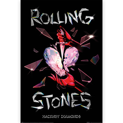 ROLLING STONES ローリングストーンズ (来日 35周年 記念 ) - HACKNEY DIAMONDS / ポスター 【公式 / オフィシャル】
