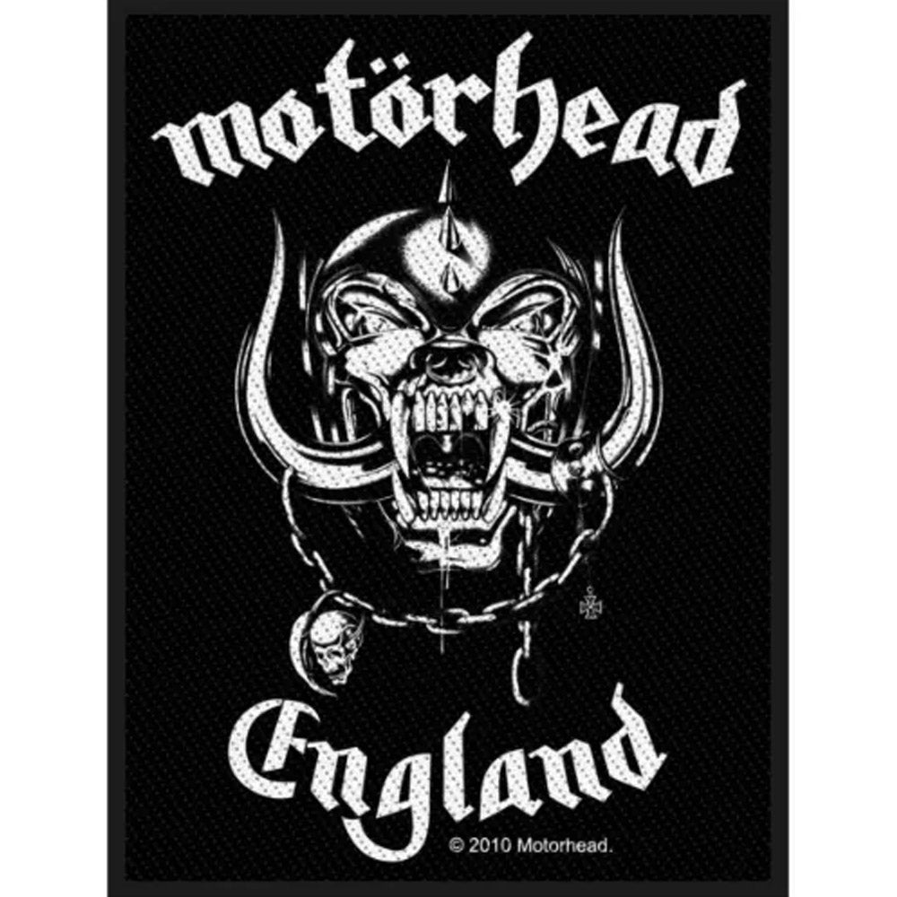 MOTORHEAD モーターヘッド (結成 50周年 ) - ENGLAND / ワッペン 【公式 / オフィシャル】