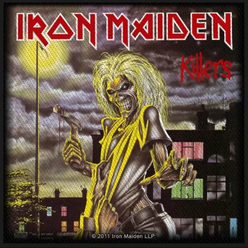 IRON MAIDEN アイアンメイデン (結成 50周年 ) - KILLERS / ワッペン 【公式 / オフィシャル】