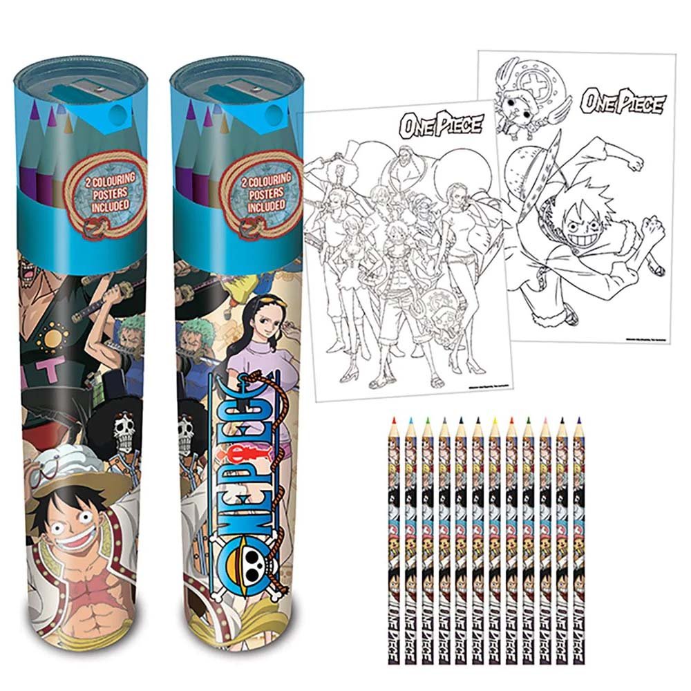 ONE PIECE ワンピース - Whole Cake Island / Pencil Tube / 色鉛筆セット / 筆記具 - PGS