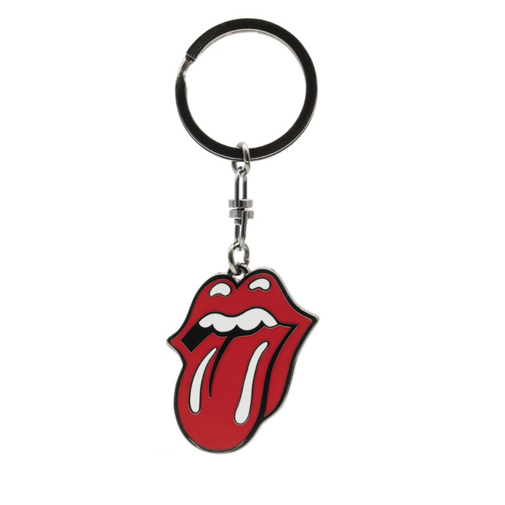 ROLLING STONES ローリングストーンズ - Logo / メタルキーホルダー / キーホルダー 【公式 / オフィシャル】