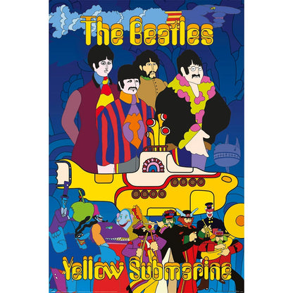 THE BEATLES ビートルズ (結成 65周年 ) - YELLOW SUBMARINE / ポスター 【公式 / オフィシャル】