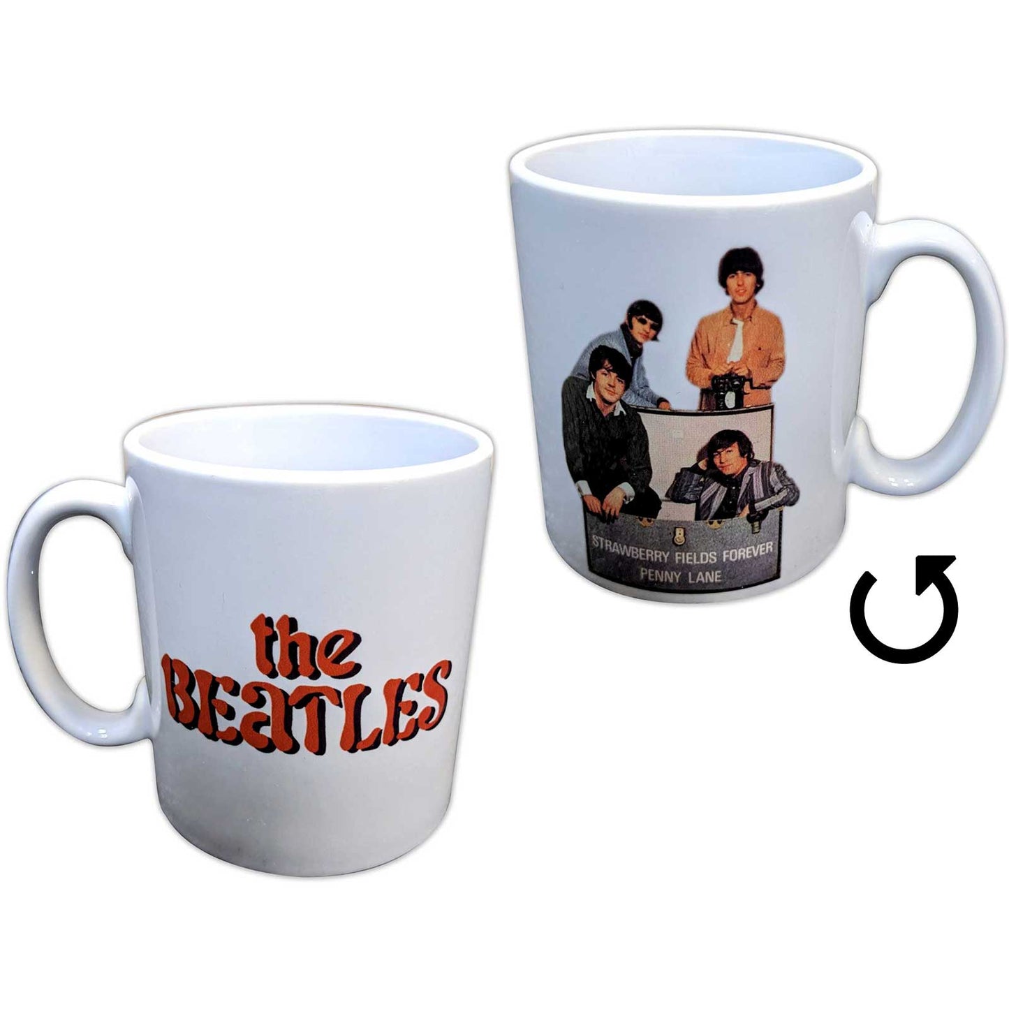 
                  
                    THE BEATLES (65th Anniversary) - Strawberry Fields / Penny Lane Photo / Mug
                  
                