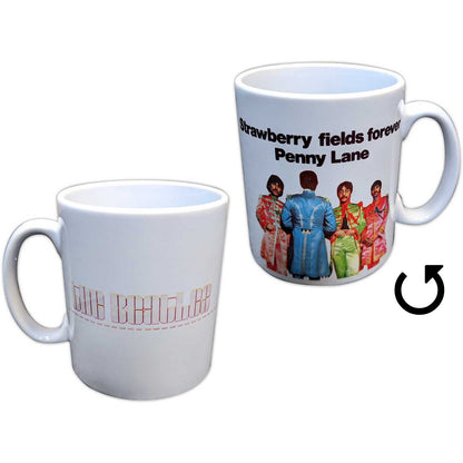 THE BEATLES (65th Anniversary) - Strawberry Fields / Penny Lane Pepper Band / Mug