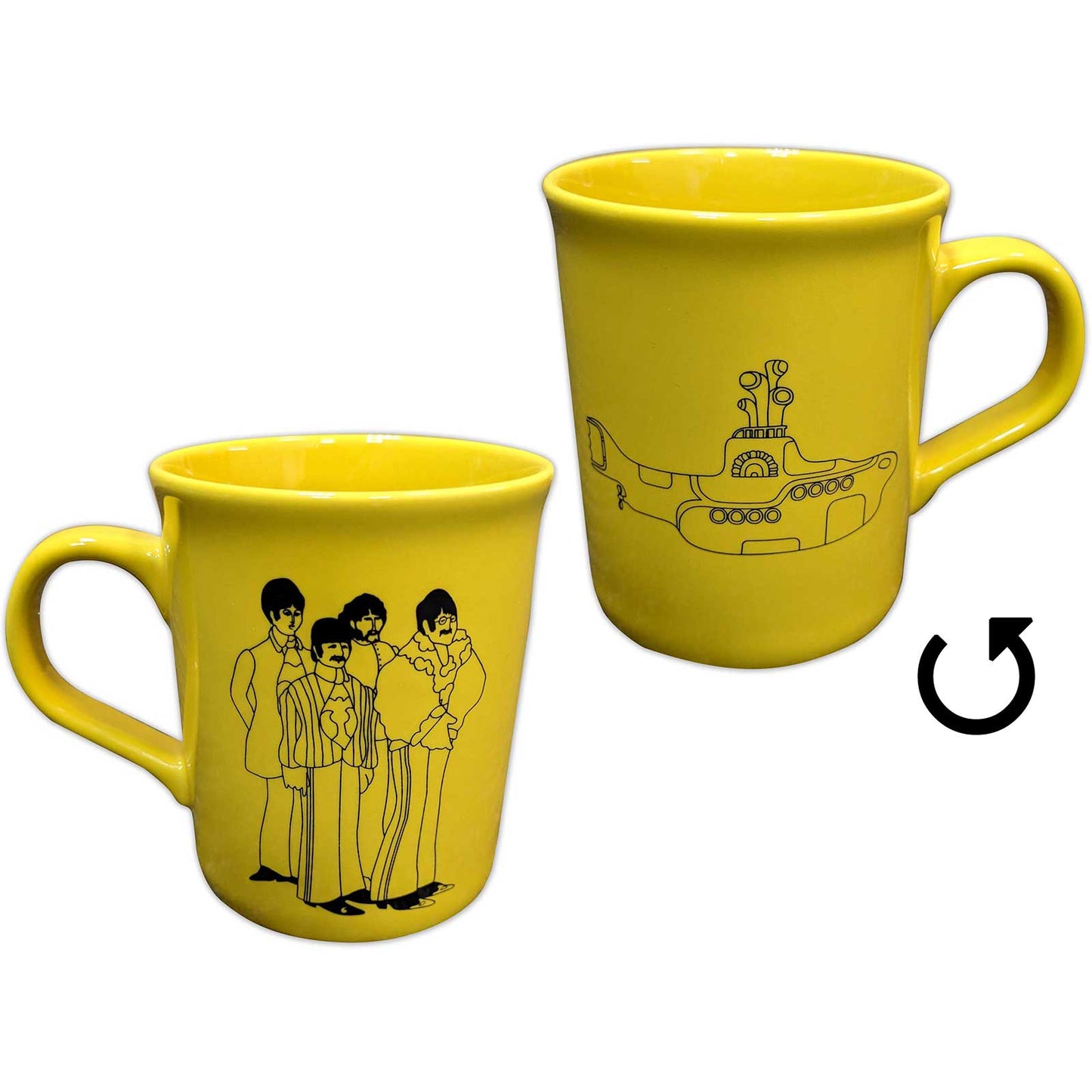 
                  
                    THE BEATLES ビートルズ (結成 65周年 ) - Yellow Submarine Band Outlines / マグカップ 【公式 / オフィシャル】
                  
                