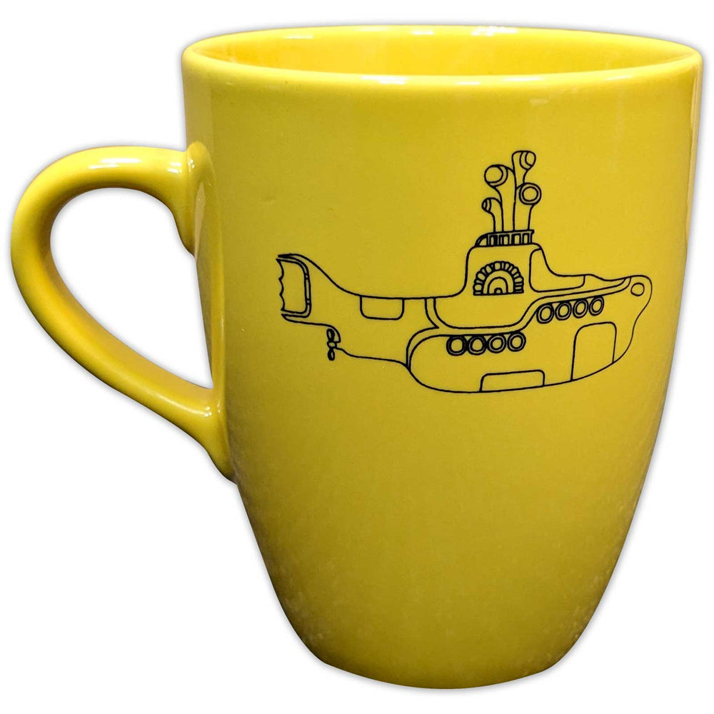 THE BEATLES ビートルズ (結成 65周年 ) - Yellow Submarine Outlines Marrow / マグカップ 【公式 / オフィシャル】