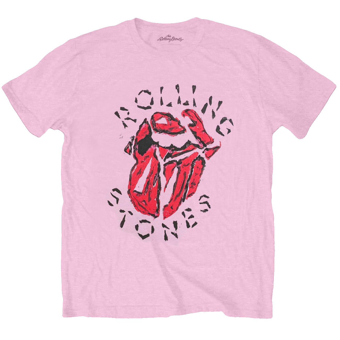ROLLING STONES ローリングストーンズ - Hackney Diamonds Painted Tongue / Tシャツ / メンズ 【公式 / オフィシャル】