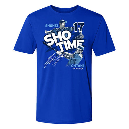 SHOHEI OHTANI 大谷翔平 - SHO TIME / Dodgers Blue / Tシャツ / メンズ - PGS