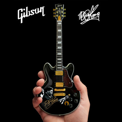 GIBSON ギブソン - TRIBUTE Gibson ES-355 Lucille Ebony Miniature Guitar Model / ミニチュア楽器