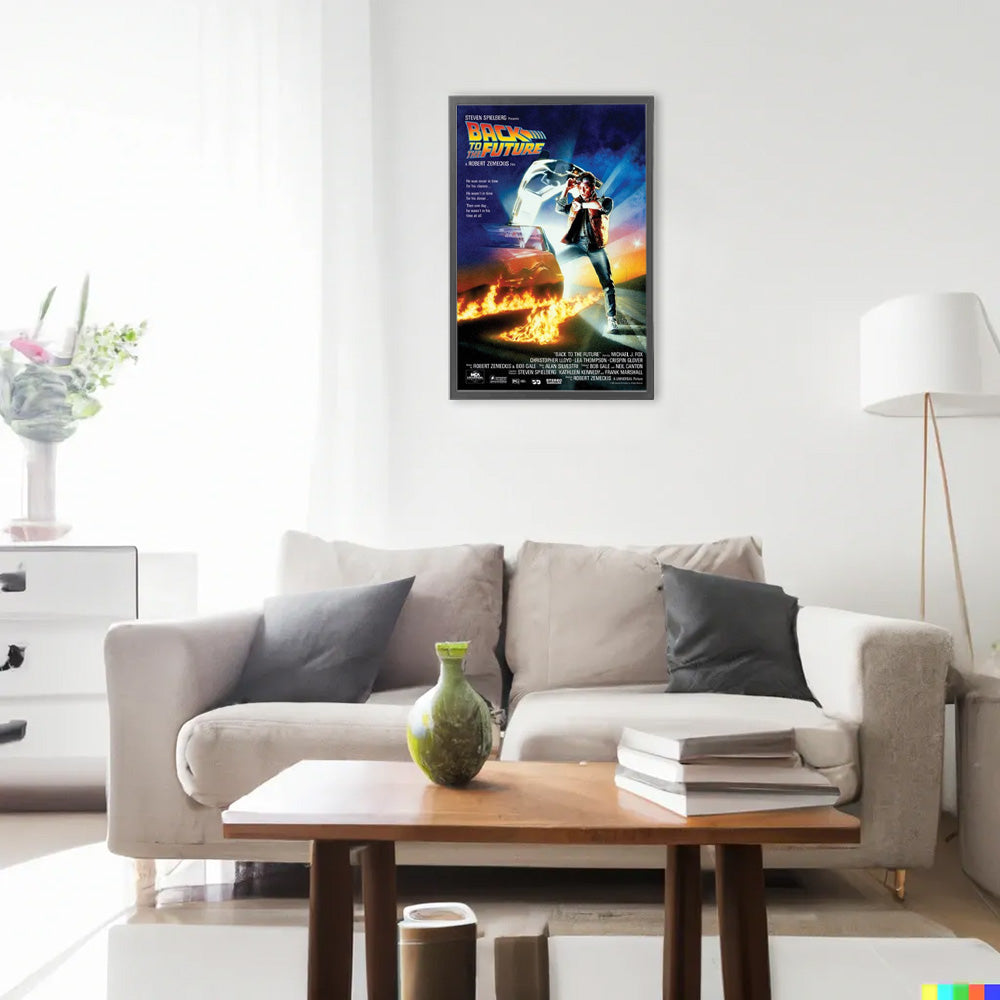 BACK TO THE FUTURE バックトゥザフューチャー (劇場公開 40周年 ) - ONE-SHEET / ポスター 【公式 / オフィシャル】