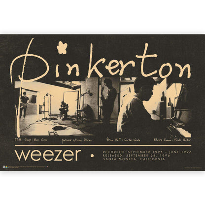 WEEZER ウィーザー - Pinkerton Group / ポスター 【公式 / オフィシャル】