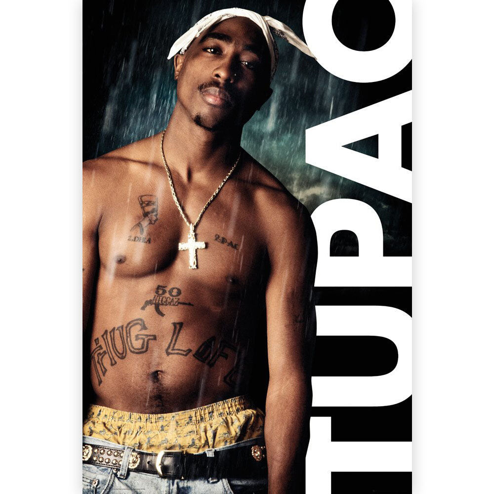 2PAC 2パック - Rain / ポスター 【公式 / オフィシャル】