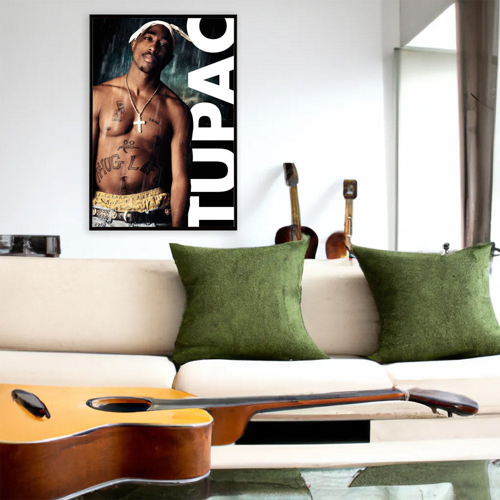 2PAC 2パック (生誕 55周年 ) - Rain / ポスター 【公式