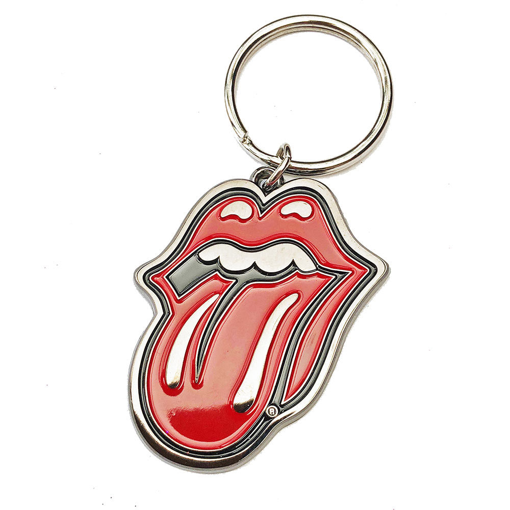 ROLLING STONES ローリングストーンズ - Classic Tongue / キーホルダー 【公式 / オフィシャル】
